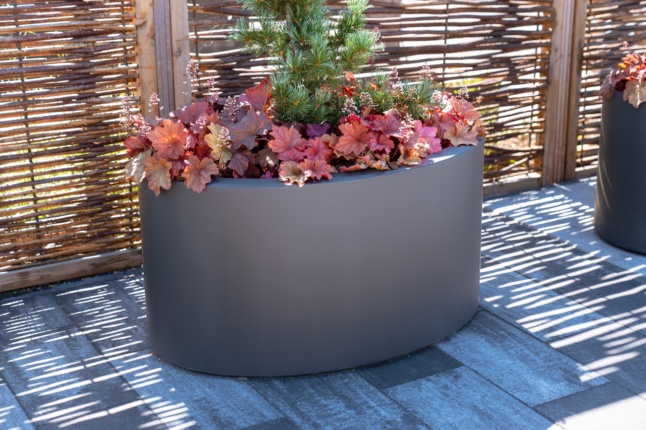 ELLIPSE mit Boden - Fiberglass